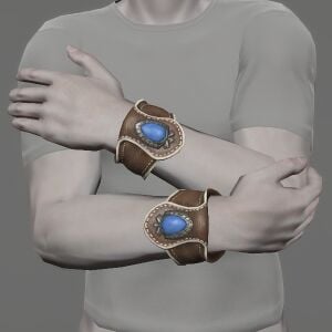 Boarskin Wristbands