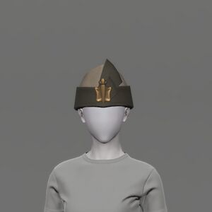 Linen Wedge Cap of Crafting