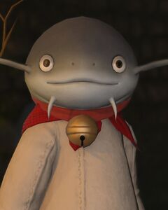 Curious Costume with a Namazu hat