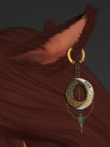 Light-heavy Earring of Fending close.png