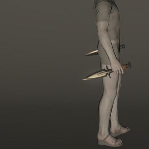 Flame Private's Daggers