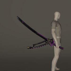 Ra'Kaznar Samurai Blade