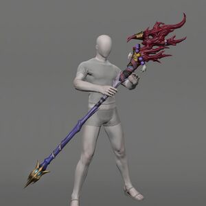 Cane of the Crimson Lotus