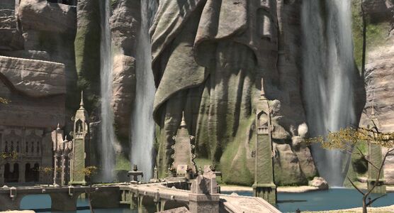 Chakra Falls pools at the feet of the Destroyer