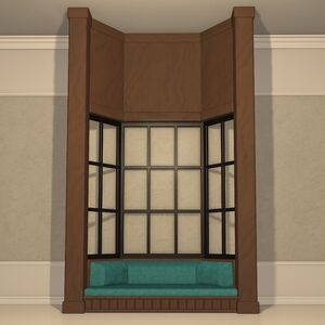 Lattice Window Seat