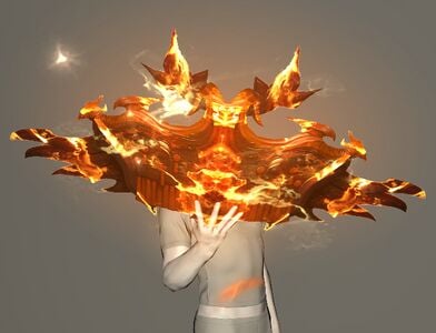 Suzaku's Flame-kissed Grimoire