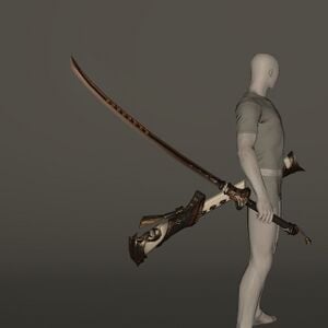 Titanbronze Uchigatana