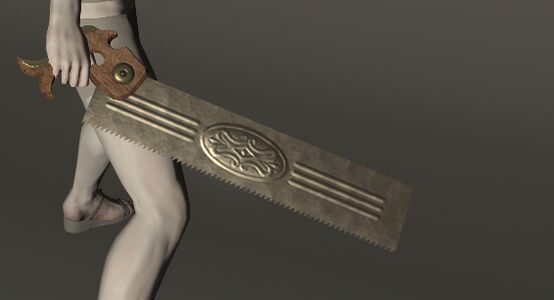 Bas-relief Steel Saw