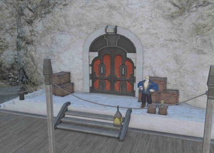 The front door to the guild