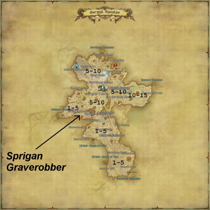 Spriggan Graverobber Final Fantasy XIV A Realm Reborn Wiki FFXIV. 