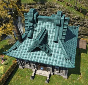 Hingan Cottage Roof (Mokuzo)