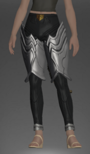 Tarnished Legs of the Silver Wolf front.png