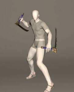 Moonward Bladed Tonfa