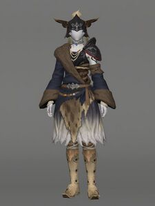 Woad Skylancer's Attire