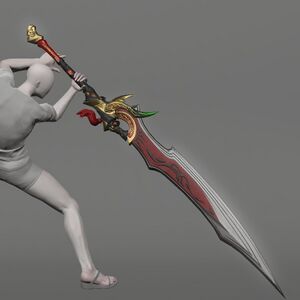 Ruby Tide Greatsword