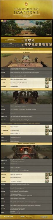 Dungeon Dialogue Infographic Part 1 (credits: TrustInsighters)
