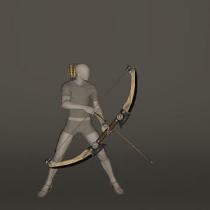 Serpent Sergeant's Bow