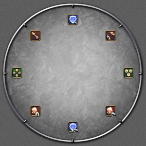 An example of a clock spot assignment.