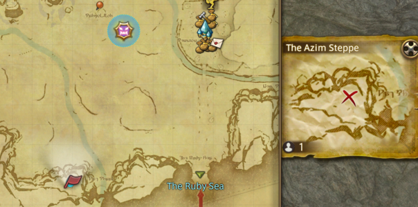 Gaganaskin Treasure Map - Final Fantasy XIV Online Wiki - FFXIV / FF14 ...