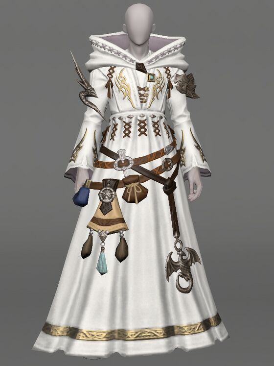 Dravanian Robe of Healing - Final Fantasy XIV Online Wiki - FFXIV ...