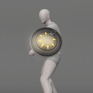 Flame Private's Shield