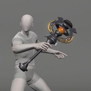 Flame Officer's Cudgel