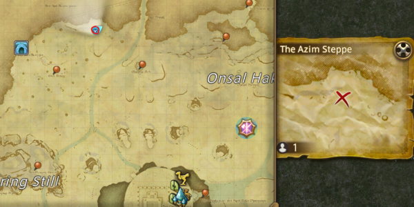 Gaganaskin Treasure Map - Final Fantasy XIV Online Wiki - FFXIV / FF14 ...