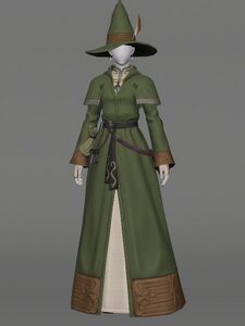 Valerian Wizard's Attire
