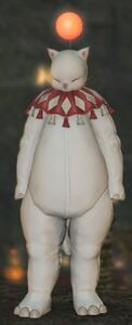 Curious Costume with a Moogle hat