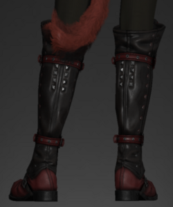 Dark Horse Champion's Boots of Striking rear.png