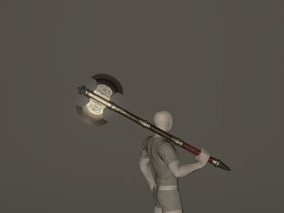 Aetherial Spiked Mythril Labrys