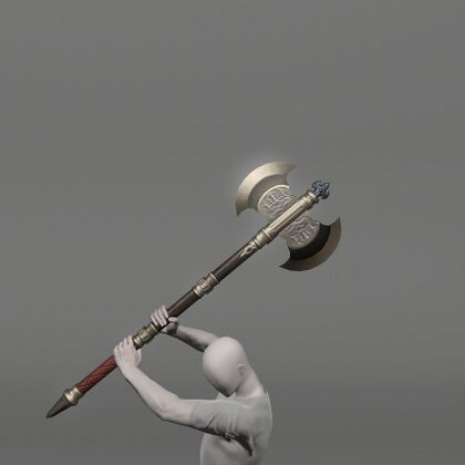 Spiked Mythril Labrys - Final Fantasy XIV Online Wiki - FFXIV / FF14 ...