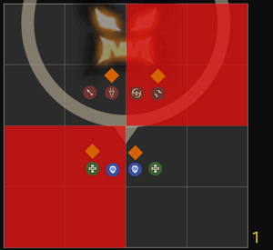 A strategy board showcasing how to survive Tectonic Uplift #2.