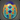 Gilded Tourmaline Egg