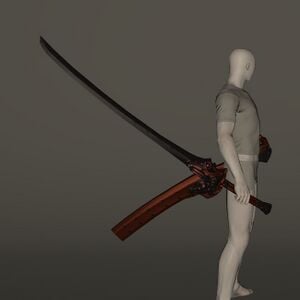 Alexandrian Metal Katana