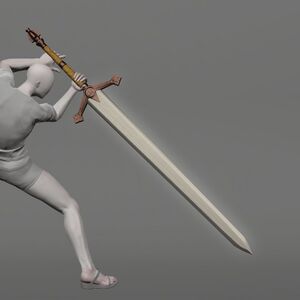 Aetherial Mythril Claymore