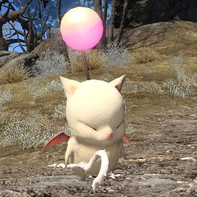 stuffed moogle ffxiv