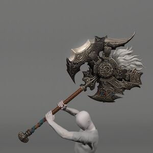 Phantom Bardiche Obscurum Matte Replica
