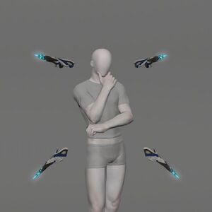 Matte Replica Majestic Manderville Wings