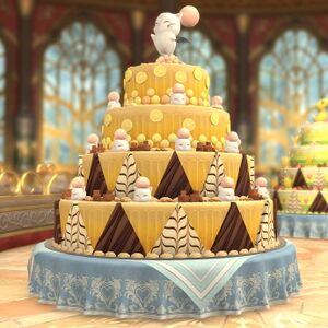 Moogle Lemon Cake