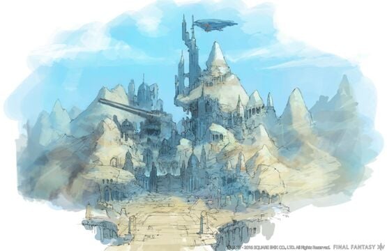 The Peaks Final Fantasy XIV Online Wiki FFXIV FF14 Online   555px The Peaks Concept3 