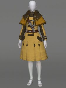 Gridanian Officer's Overcoat