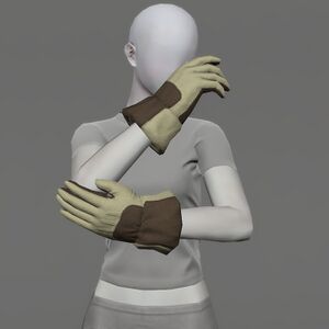 Velveteen Work Gloves