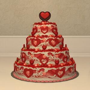 Rolanberry Valentione Cake