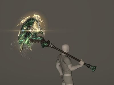 Smaragdine Battleaxe