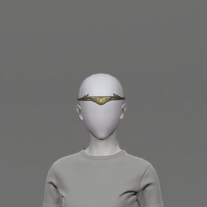 Aetherial Brass Circlet (Sphene)