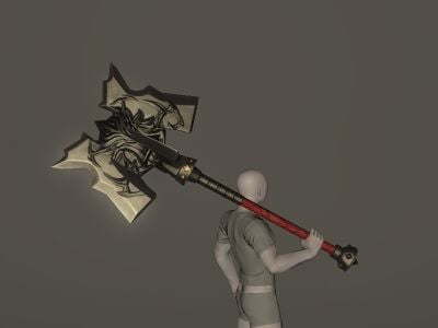 Adamantite Headsman's Axe