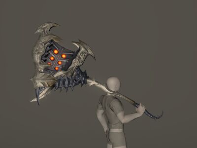 Diamond Zeta Battleaxe