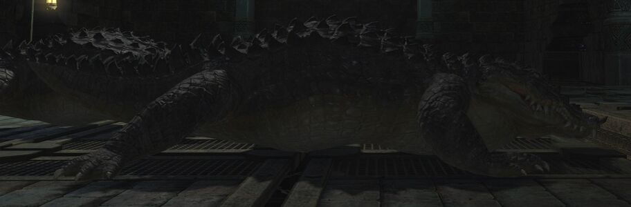 Aqueduct Sarcosuchus