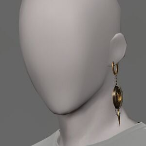 Dark Horse Champion's Earring of Fending